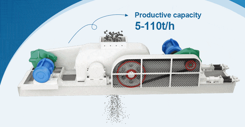 Working principle of roller crusher