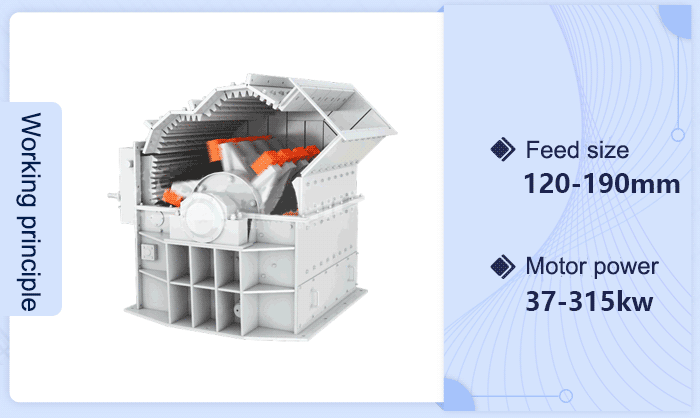 Working Principle of PC Hammer Crusher