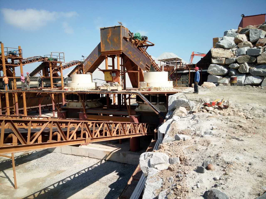 400 tons of double cone crushing production line.jpg